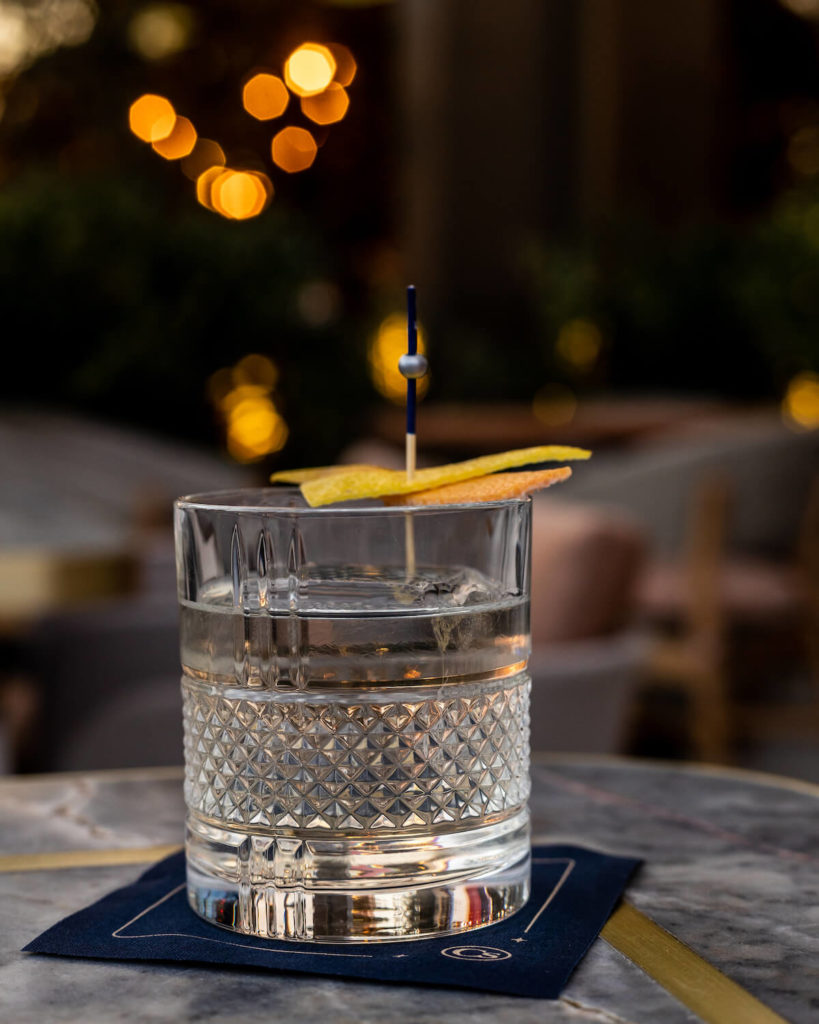 Negroni Bianco from Carversteak.